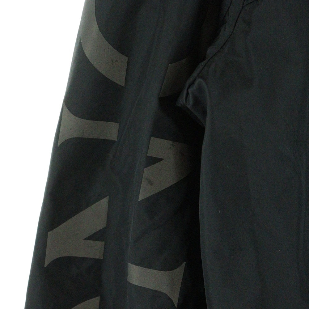 MONCLER(モンクレール) 22AW BESAR ベサー アームロゴデザイン ダブルポケット ジップアップ フーデッド ナイロンジャケット ブラック H20911A00189