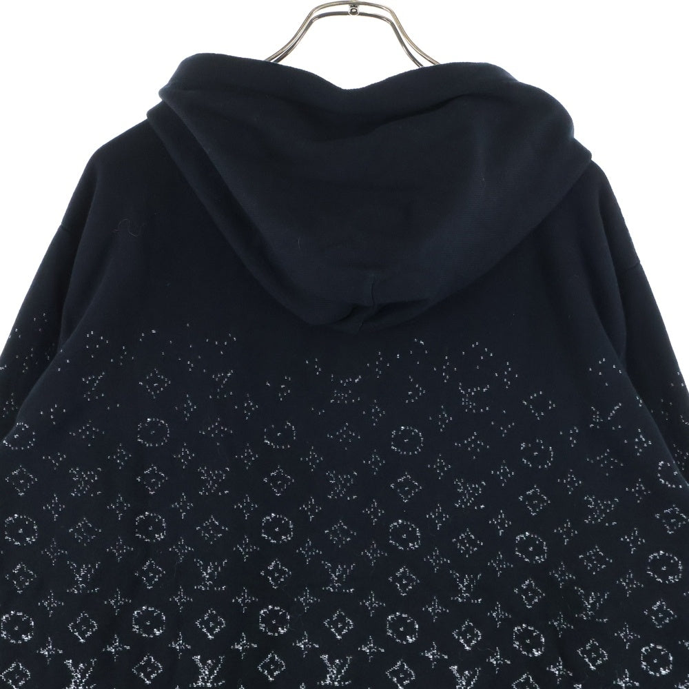 LOUIS VUITTON(ルイヴィトン) 22AWモノグラムグラディエント プルオーバー ニットパーカ ブラック RM222Q USO HNN45W