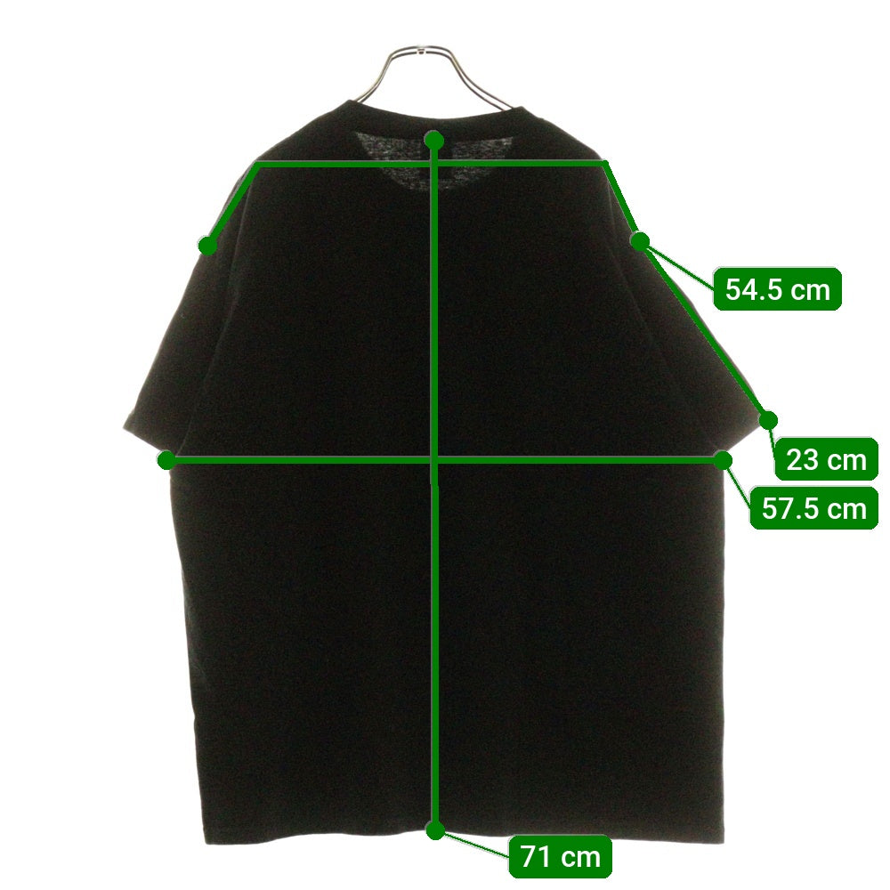 VINTAGE(ヴィンテージ) 90S THE SIMPSONS SOPRANOS PARODY シンプソンズ ソプラノズ パロディ プリント クルーネック 半袖Tシャツ カットソー ブラック