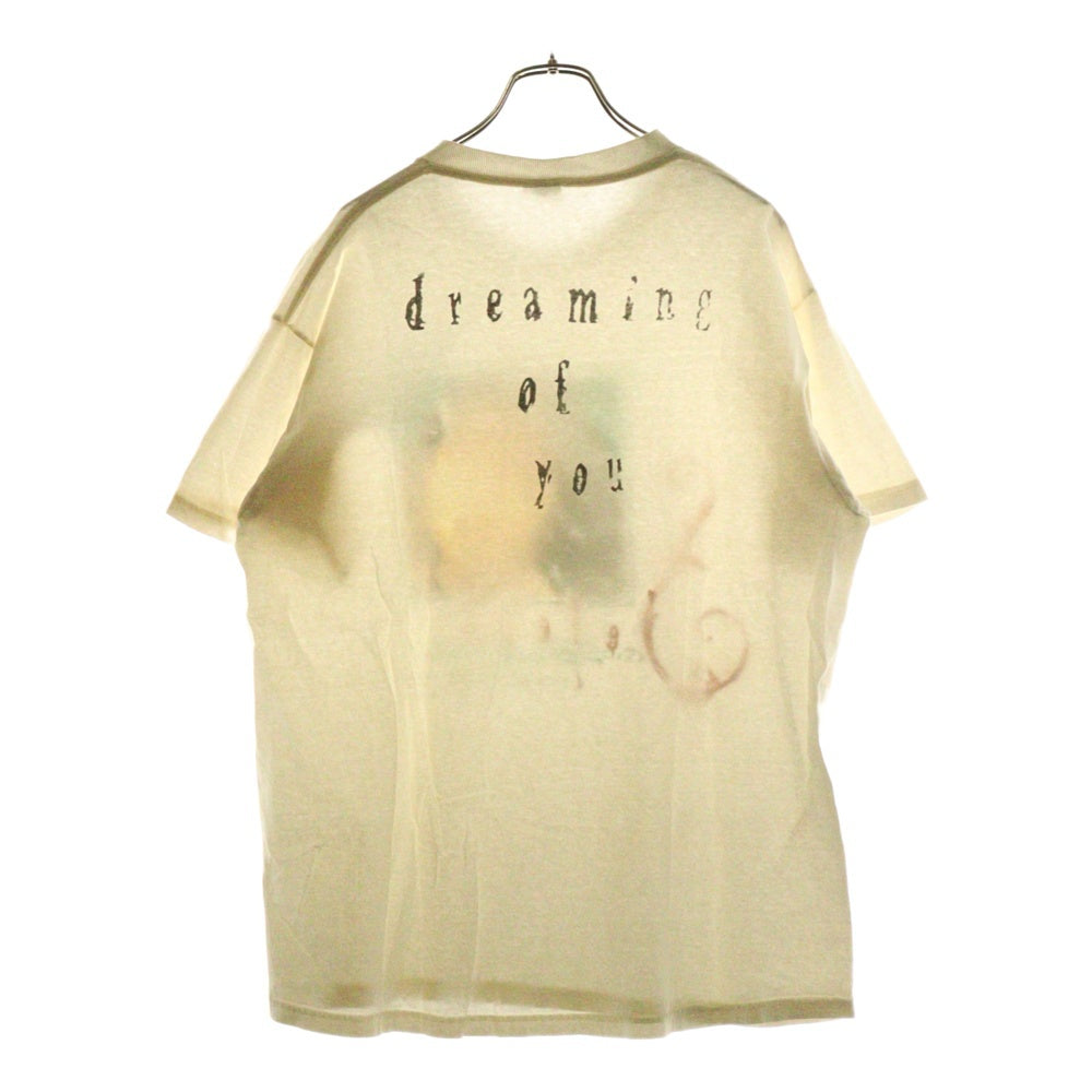 VINTAGE(ヴィンテージ) 90S Selena DREAMING OF YOU セレーナ ドリーミング オブ ユー プリント クルーネック 半袖Tシャツ カットソー ホワイト