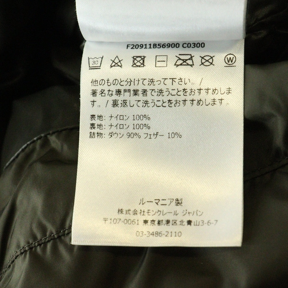 MONCLER(モンクレール) 20AW MONTCLA GIUBBOTTO モンクラ フーデッドダウンジャケット カーキ F20911B56900
