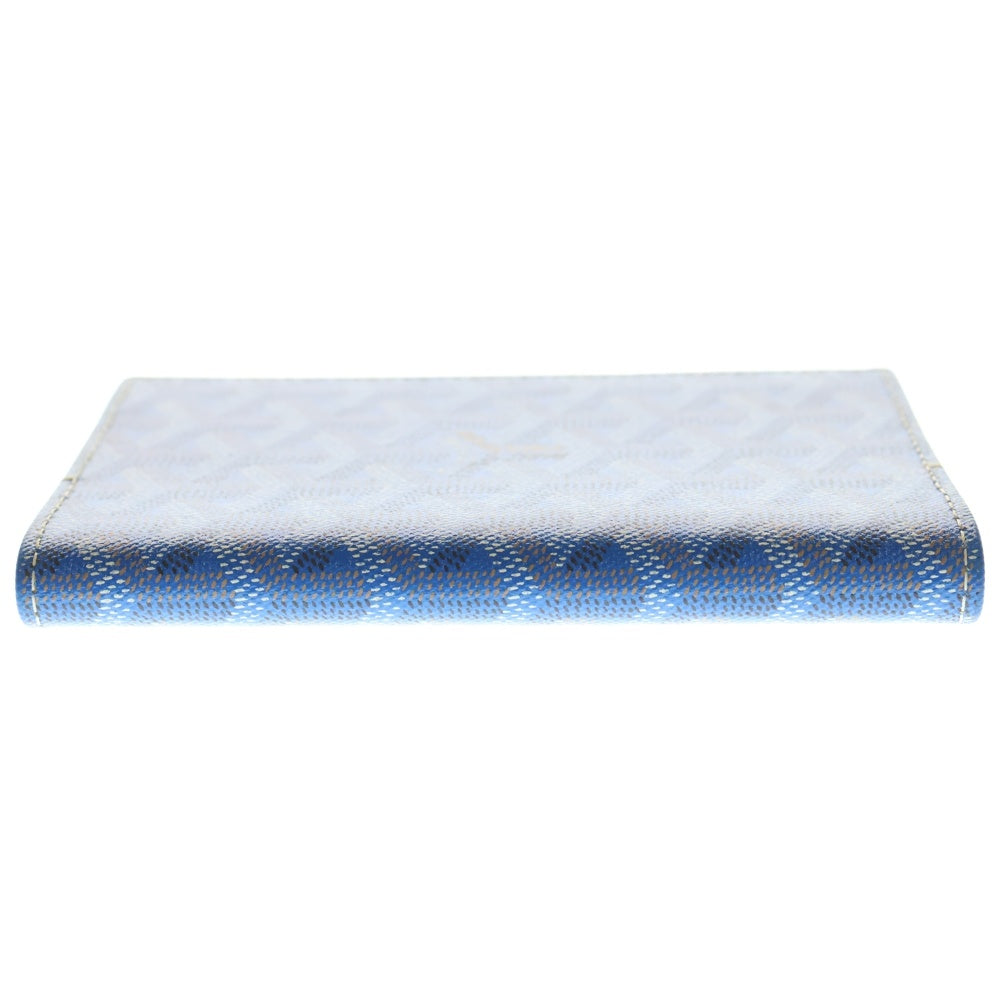 GOYARD(ゴヤール) カスティリオーネ PVC レザー 手帳カバー ブルー