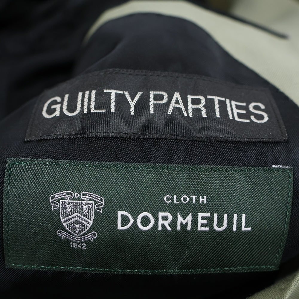 WACKO MARIA(ワコマリア) 24SS ×DORMEUIL SINGLE BREASTED JACKET PLEATED TROUSERS 24SS-WMO-SU02/24SS-WMP-TR05