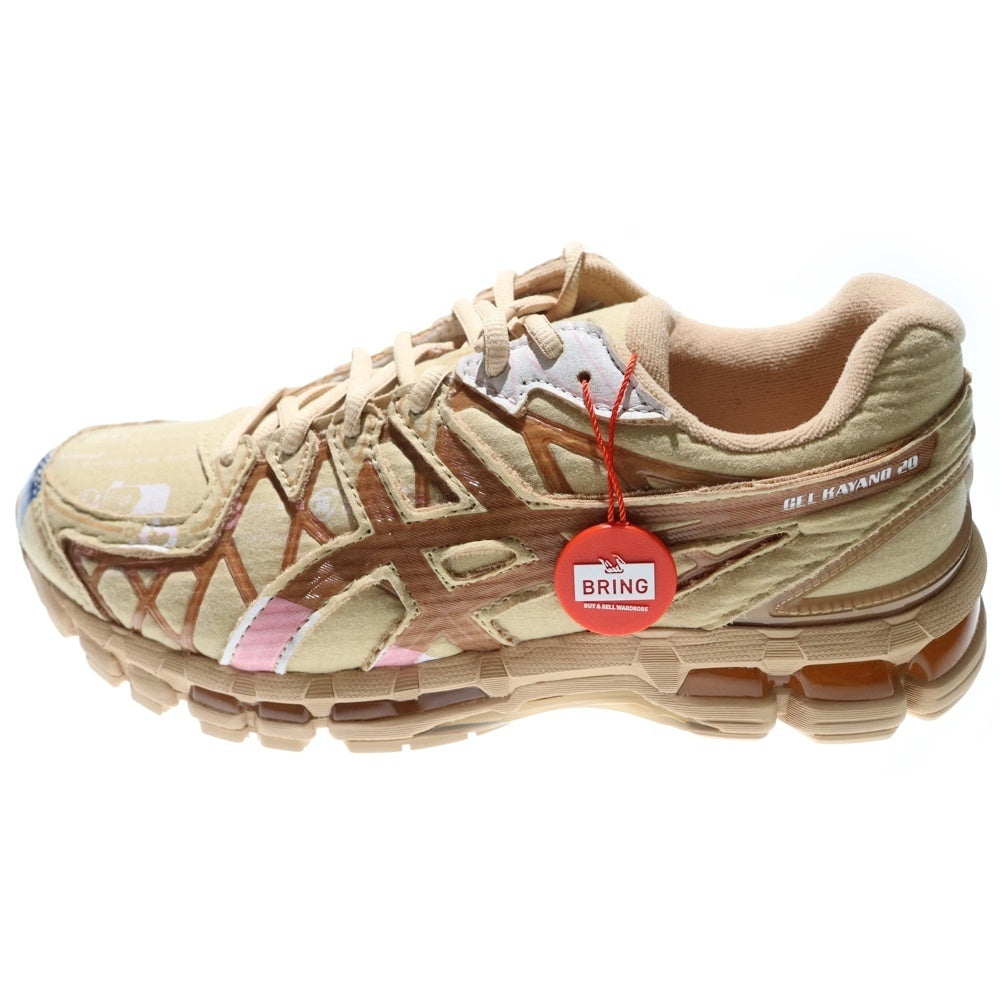 ASICS(アシックス) 24AW ×DOUBLET GEL-KAYANO 20 SAND ダブレット ゲルカヤノ サンド ローカットスニーカー ブラウン US9/27cm 1203A519-200