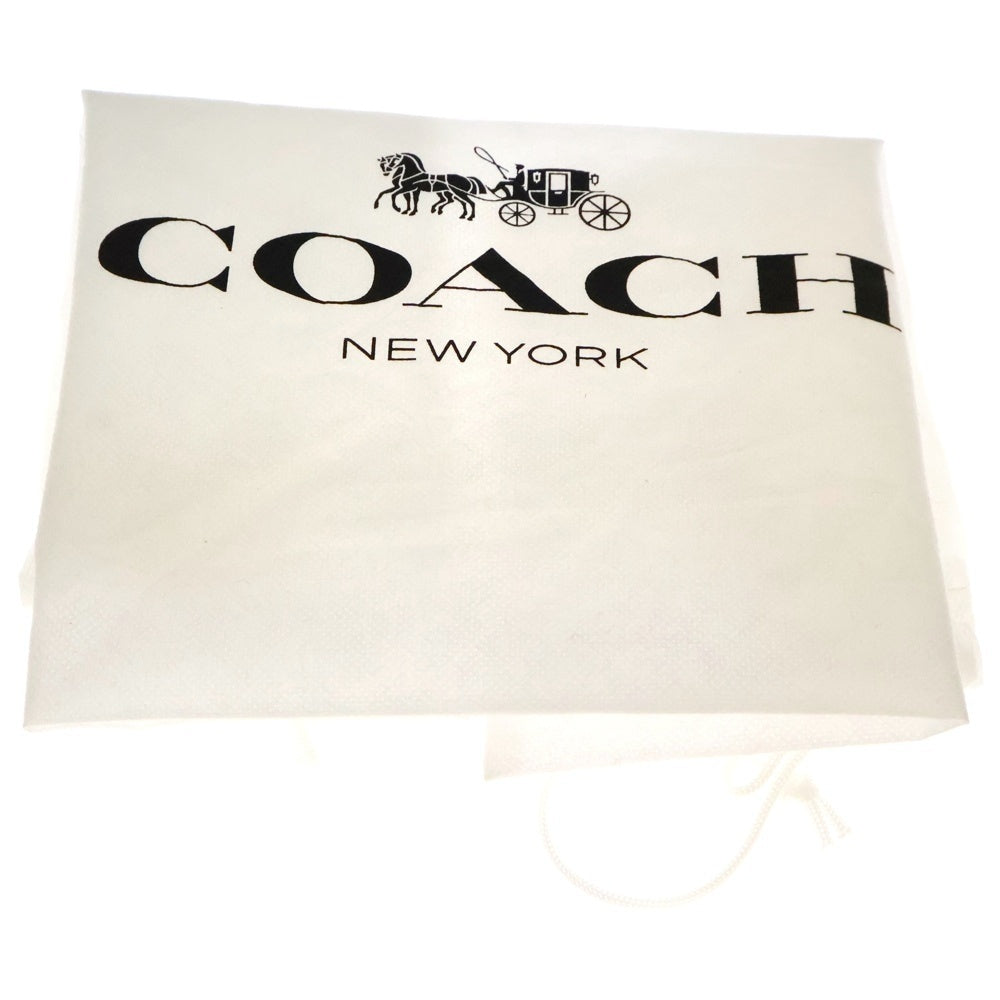 COACH(コーチ) ロゴ レザー ショルダーバッグ ブルー レディース C2261