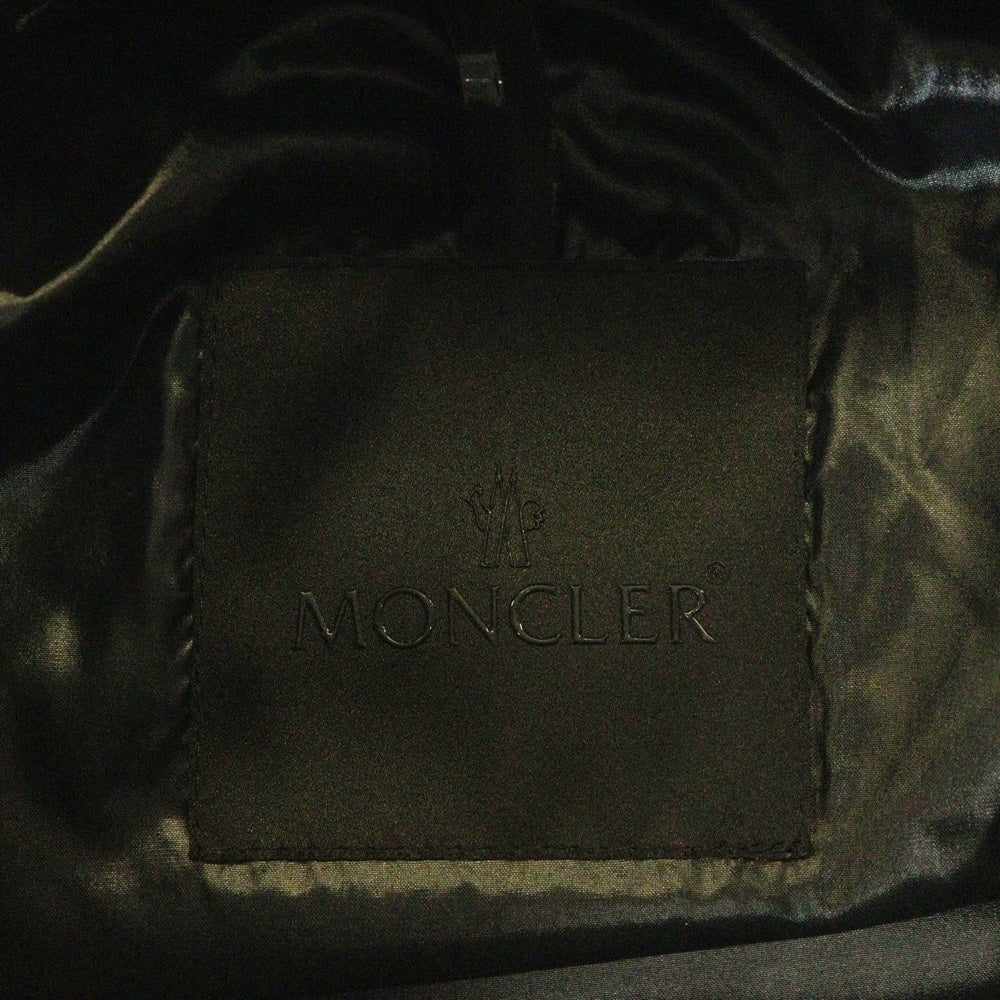 MONCLER(モンクレール) 15AW HERBE エルブ ジップアップ ナイロン フーデッド ダウンジャケット レディース ブラック G20931A00023 53132