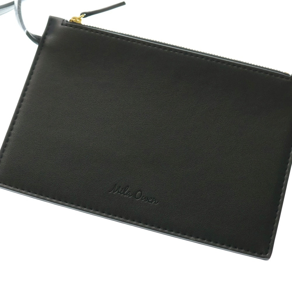 NO BRAND(ノーブランド) Mila Owen ミラオーウェン 2WAY ワイド ショルダー ハンドバッグ ブラック