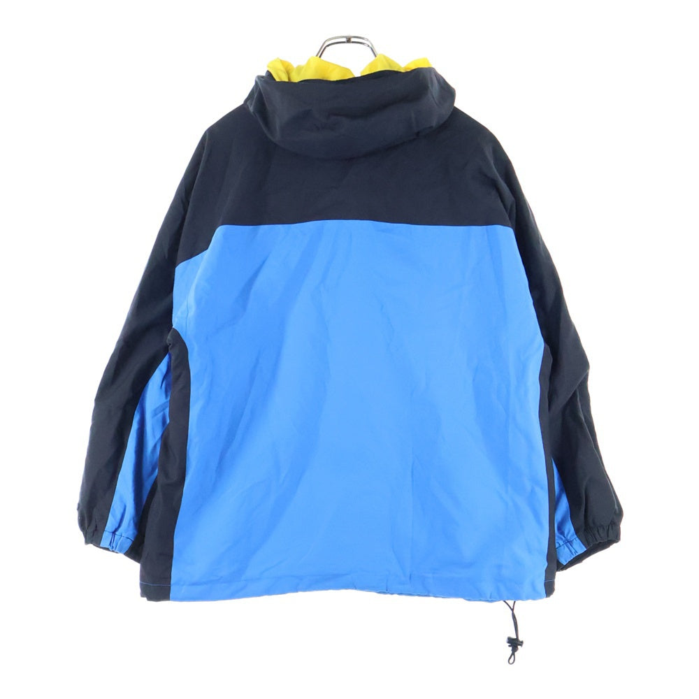 NIKE ACG(ナイキエーシージー) ロゴ刺繍 ポリエステル アノラックパーカー ジャケット ブラック/ブルー S7-05-12-ZKH