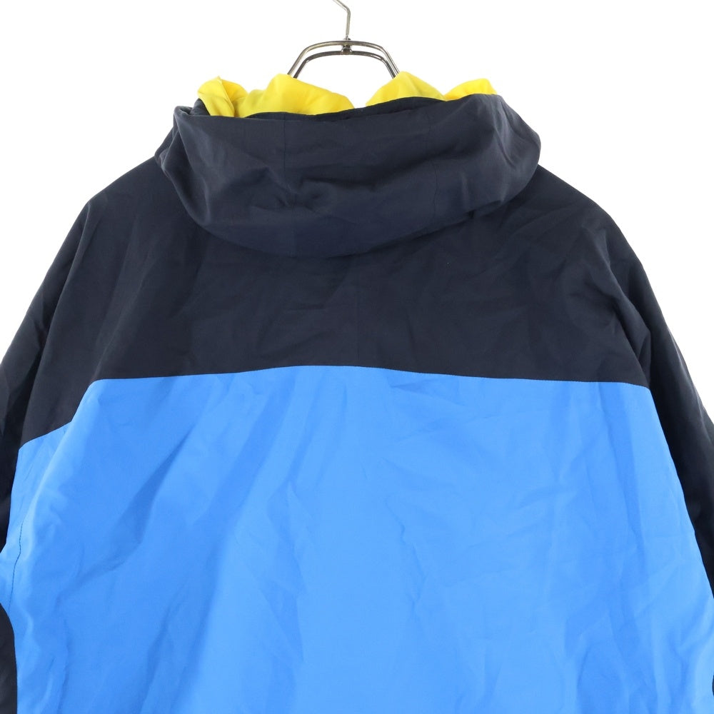 NIKE ACG(ナイキエーシージー) ロゴ刺繍 ポリエステル アノラックパーカー ジャケット ブラック/ブルー S7-05-12-ZKH