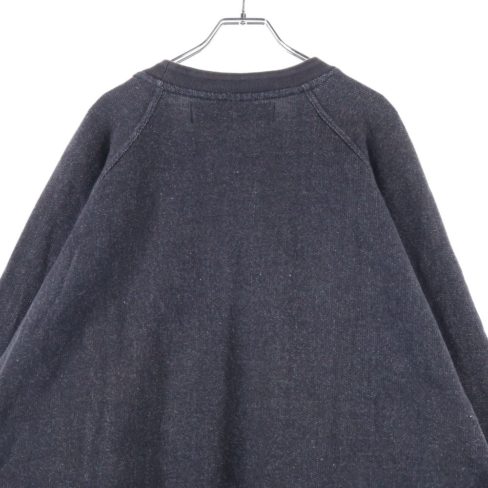 NIKE(ナイキ) JUMPMAN刺繍 クルーネック ラグランスウェット トレーナー ブラック 60308 KAH