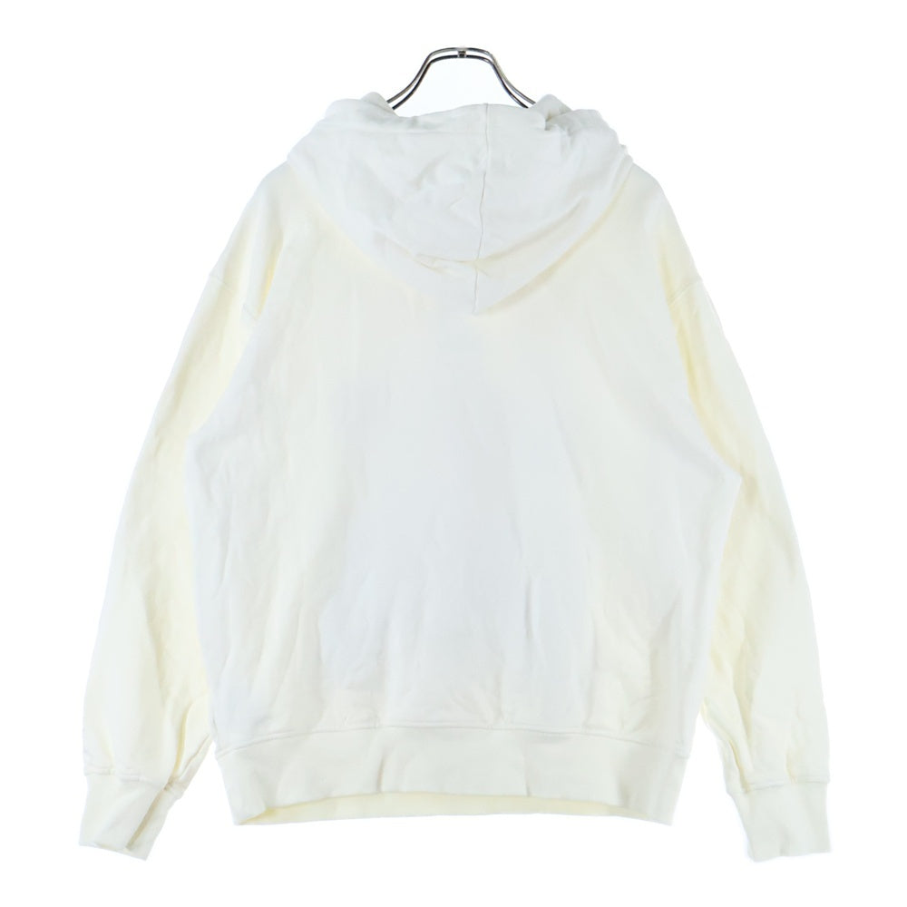 NIKE(ナイキ) JORDAN BRAND M J FLIGHT GFX FLC PO SAIL フロントプリント コットンスウェット プルオーバーパーカー ホワイト HJ4396-133