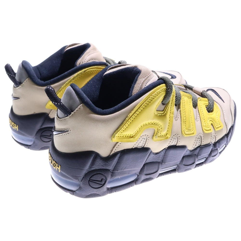 NIKE(ナイキ) ×AMBUSH AIR MORE UPTEMPO LOW VIVID SULFUR AND LIMESTONE アンブッシュ エアモア アップテンポ ローカットスニーカー US8/26cm FB1299-200