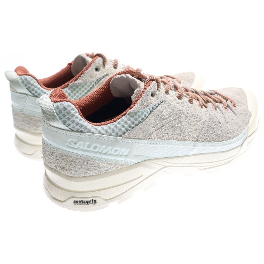 SALOMON(サロモン) X-ALP SUEDE スエード ローカットスニーカー ライトグレー US8/26cm 477251