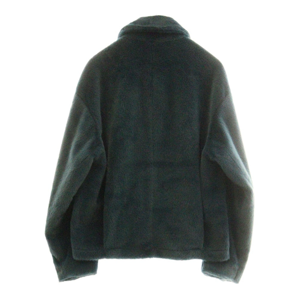 HARE(ハレ) ポリエステル フェイクファーブルゾン ジャケット ブルー HA030033TO