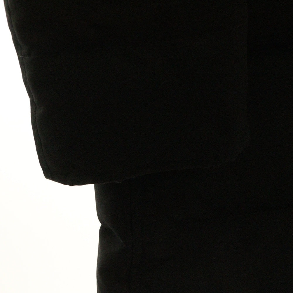 DANTON(ダントン) ファーフーデッド ダウンジャケット コート ブラック 16A-FA-002