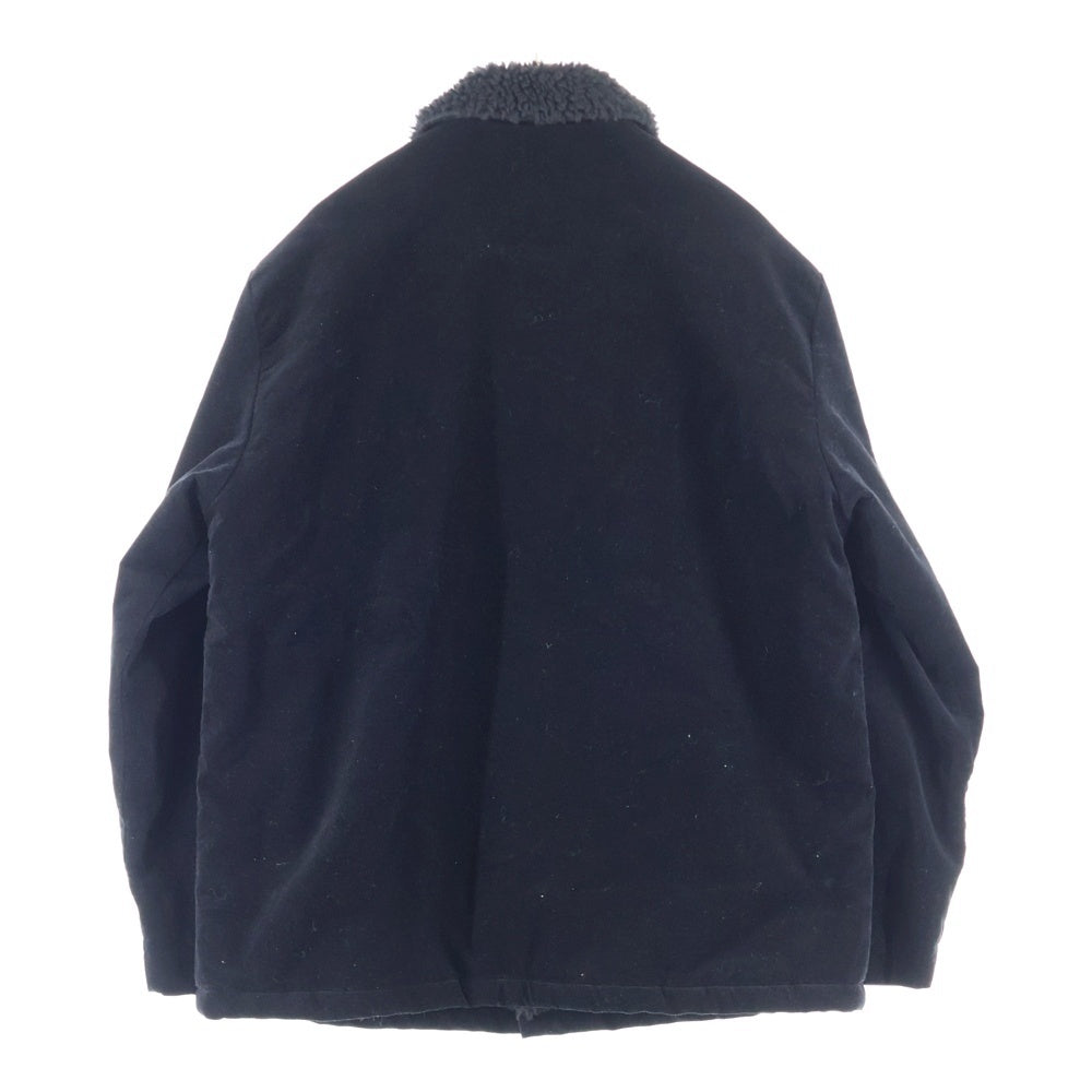 SUPREME(シュプリーム) 24AW Kindermann Uncut Corduroy Car Coat キンダーマン アンカット コーデュロイ カーコート ジャケット ブラック