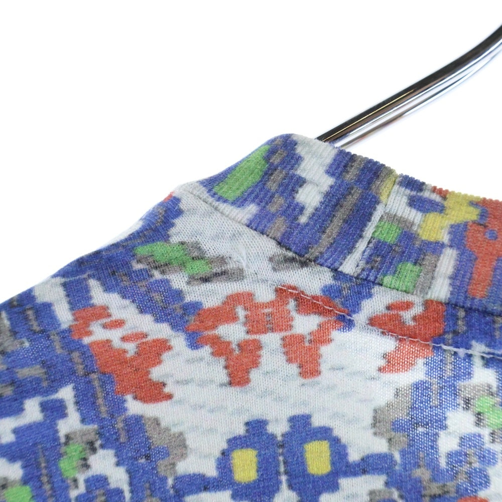 SUPREME(シュプリーム) 23SS Small Box Logo L/S Tee Tapestry タペストリープリント 総柄 スモールボックスロゴ クルーネック 長袖Tシャツ カットソー マルチカラー