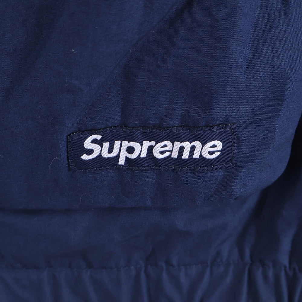 SUPREME(シュプリーム) 23SS Raglan Utility Jacket フロントロゴ ラグラン コットン ユーティリティジャケット ネイビー