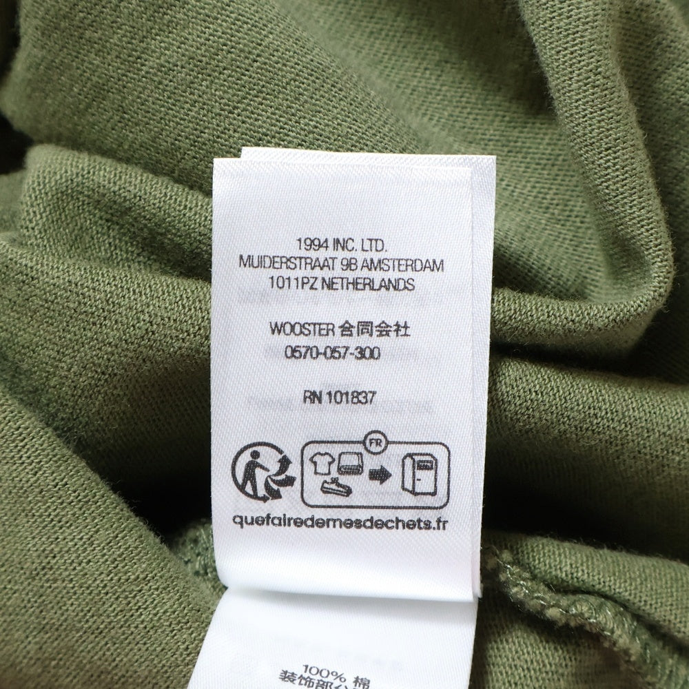 SUPREME(シュプリーム) 23AW Small Box L/S Tee スモールボックスロゴ クルーネック 長袖Tシャツ カットソー オリーブ