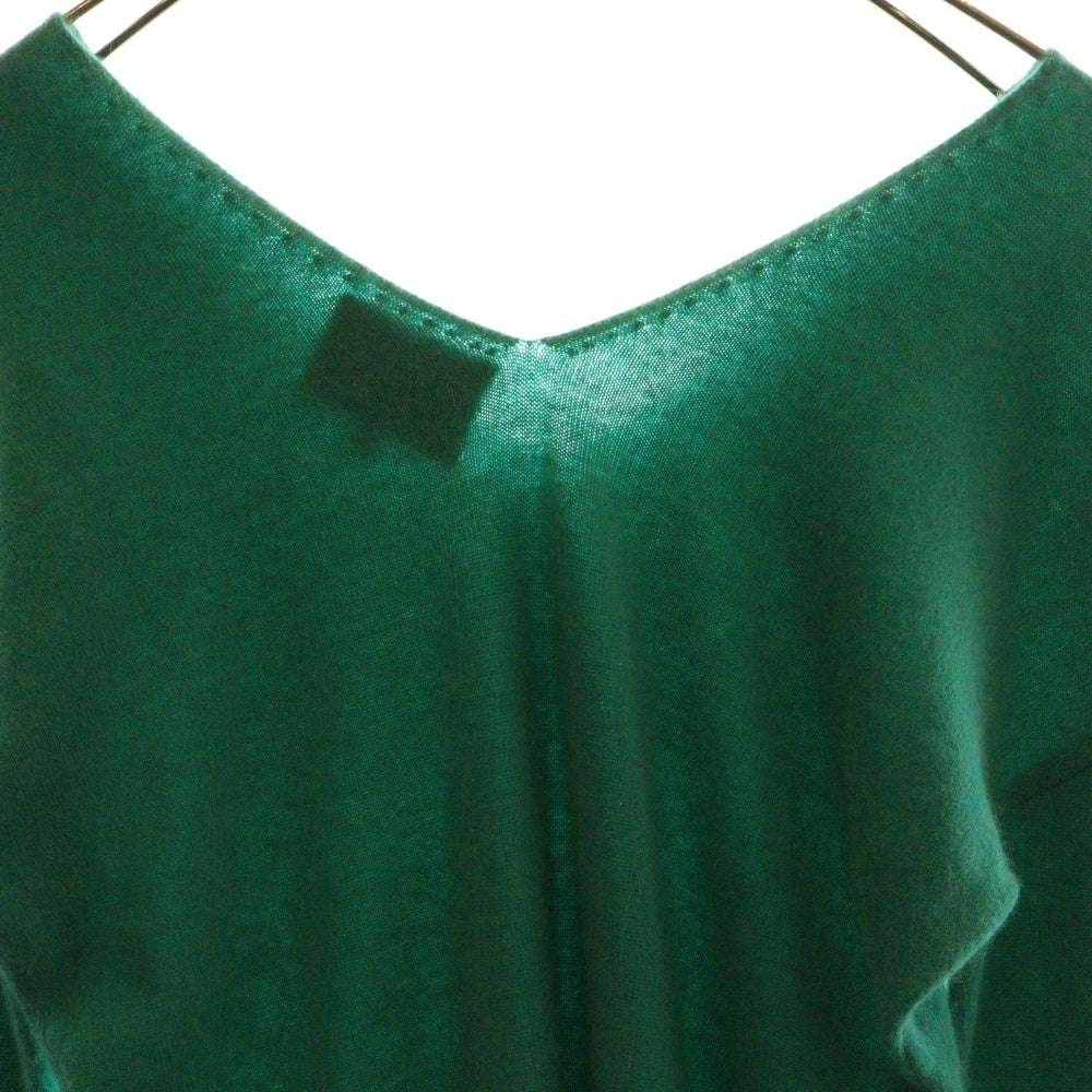 DEMYLEE(デミーリー) ×Ron Herman ロンハーマン 別注 Vネック 長袖 ウール ニット セーター レディース グリーン WSF17066RH