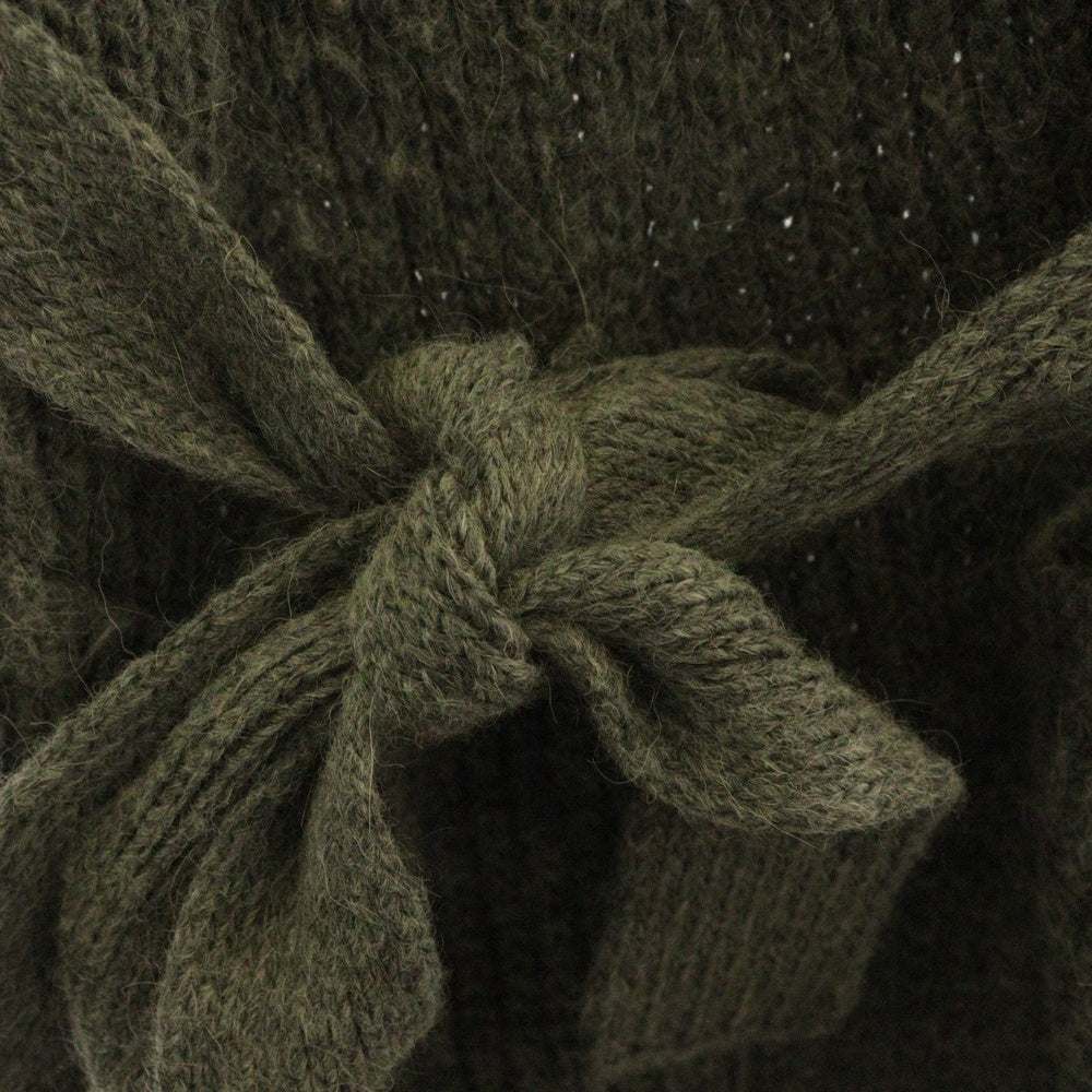 DIESEL(ディーゼル) バイアス ジップ ローゲージ ローブ ニット カーディガン レディース グレー