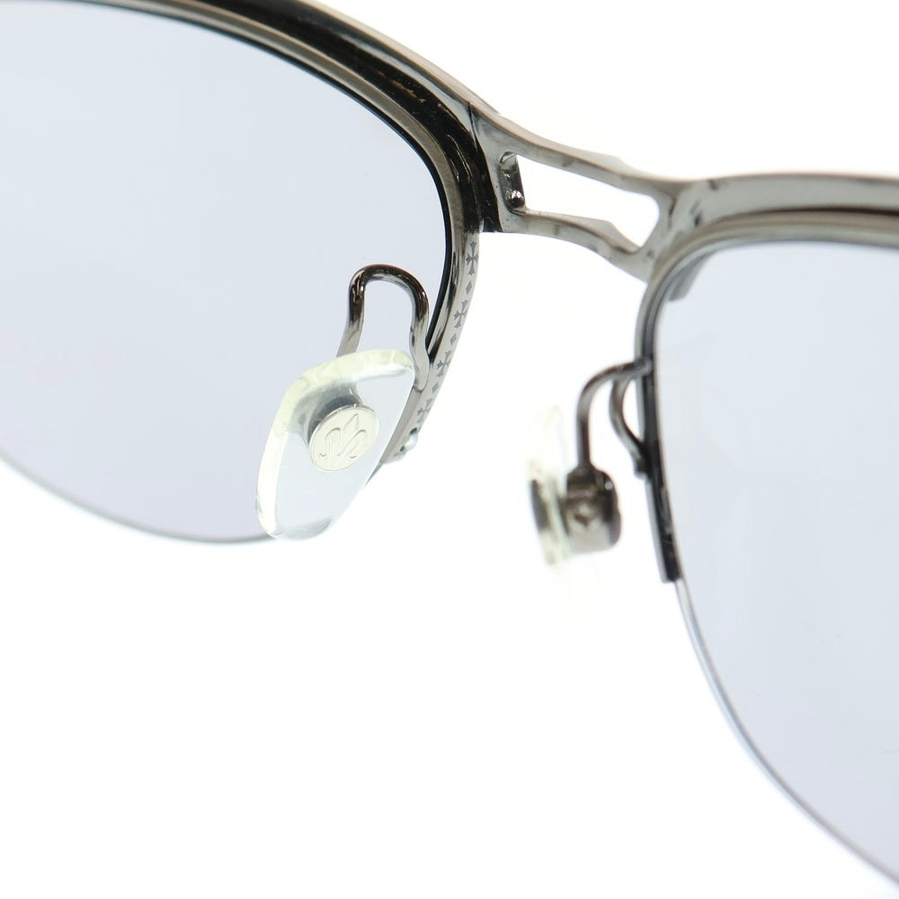 A'rossby(ロズヴィ) A'rossby/ロズヴィ メタルブロウナイロール サングラス メガネ 眼鏡 ブラック/シルバー 209251608