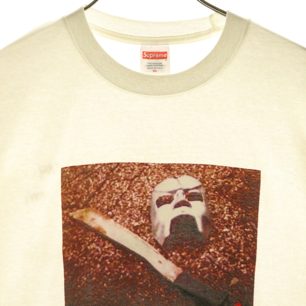 SUPREME(シュプリーム) 23AW MF Doom Tee MFドゥーム 両面プリント 半袖Tシャツ カットソー ホワイト