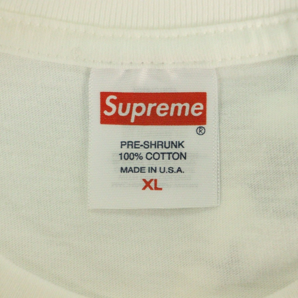 SUPREME(シュプリーム) 23AW MF Doom Tee MFドゥーム 両面プリント 半袖Tシャツ カットソー ホワイト