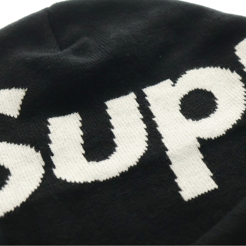 SUPREME(シュプリーム) 23AW Big Logo Beanie ビッグロゴ ビーニー ニットキャップ 帽子 ブラック