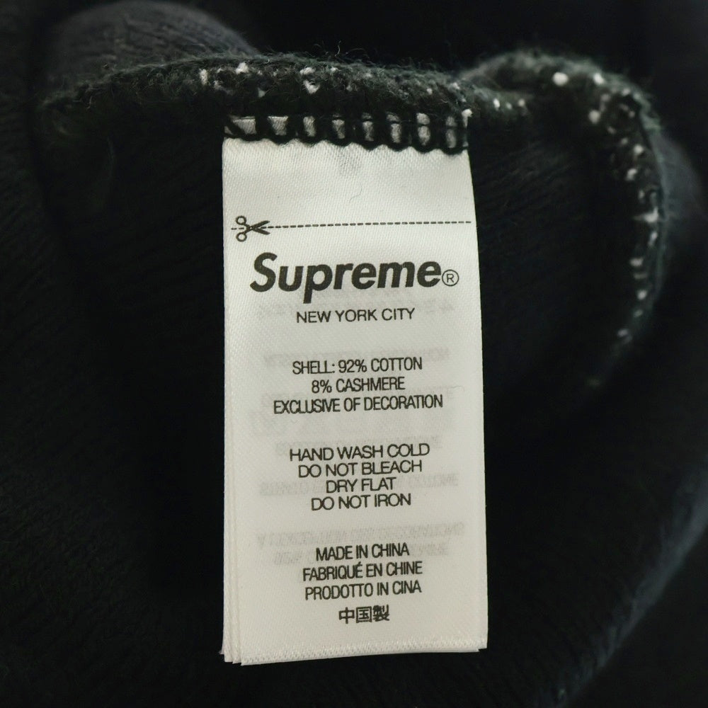 SUPREME(シュプリーム) 23AW Big Logo Beanie ビッグロゴ ビーニー ニットキャップ 帽子 ブラック