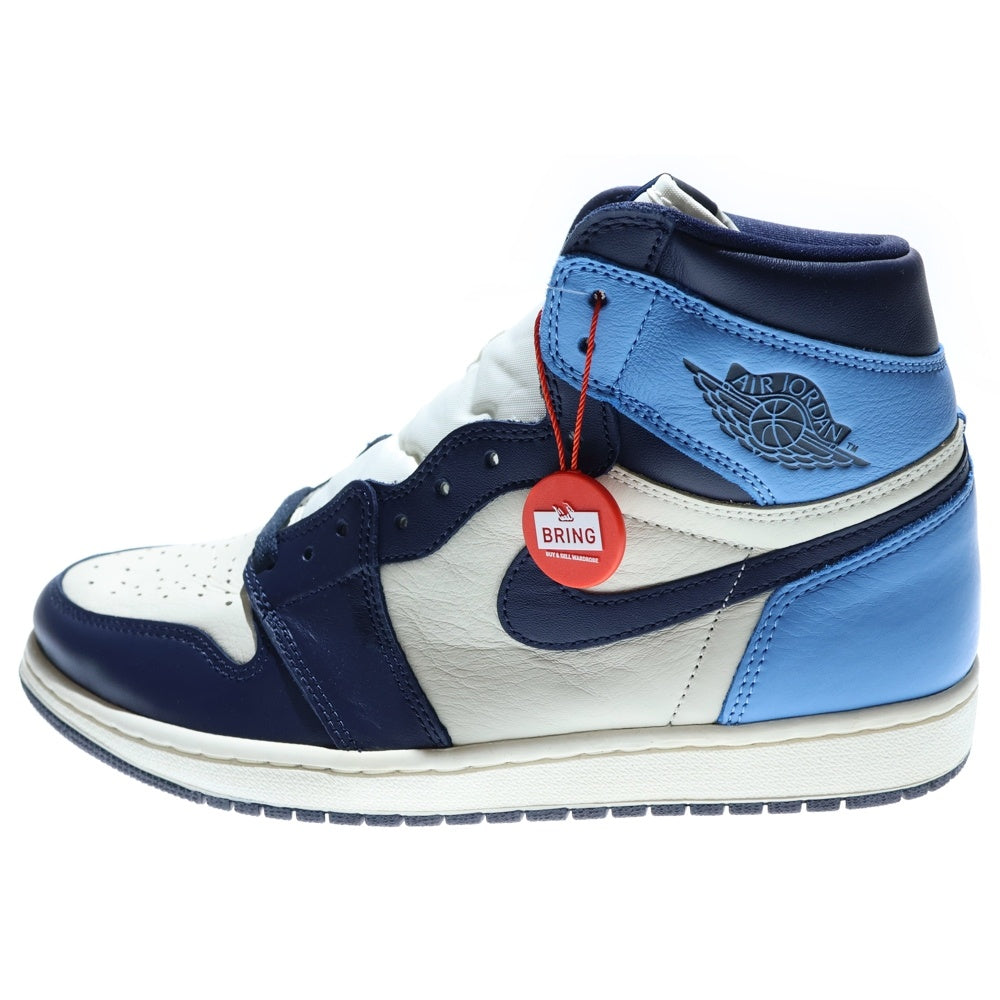 NIKE(ナイキ) AIR JORDAN 1 RETRO HIGH OG UNIVERCITY BLUE エア