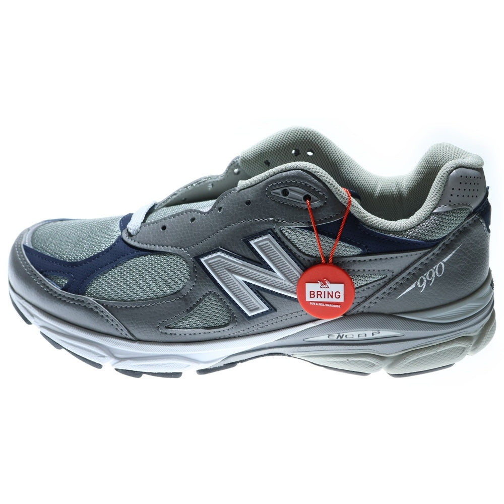 New Balance(ニューバランス) M990GJ3 990 V3 USA製 ローカットスニーカー グレー US11/29cm