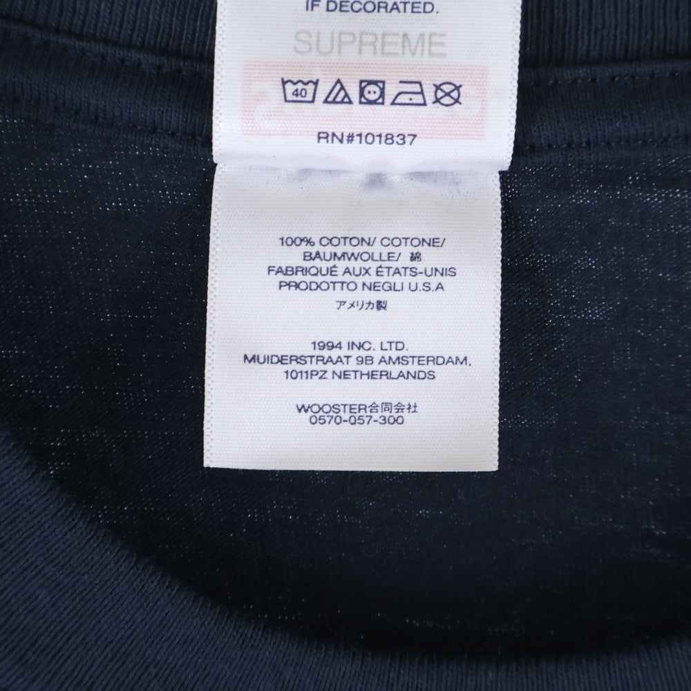 SUPREME(シュプリーム) 23AW NBA Young Boy Tee ヤングボーイ フォトプリント クルーネック 半袖Tシャツ カットソー ブラック