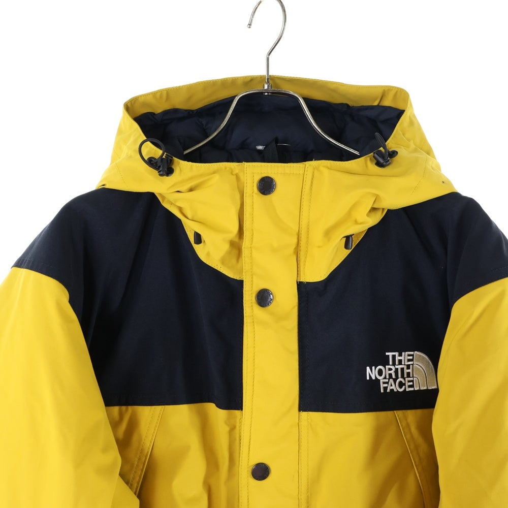 THE NORTH FACE(ザノースフェイス) MOUNTAIN DOWN JACKET GORE-TEX マウンテンダウンジャケット ゴアテックス イエロー/ブラック ND91930