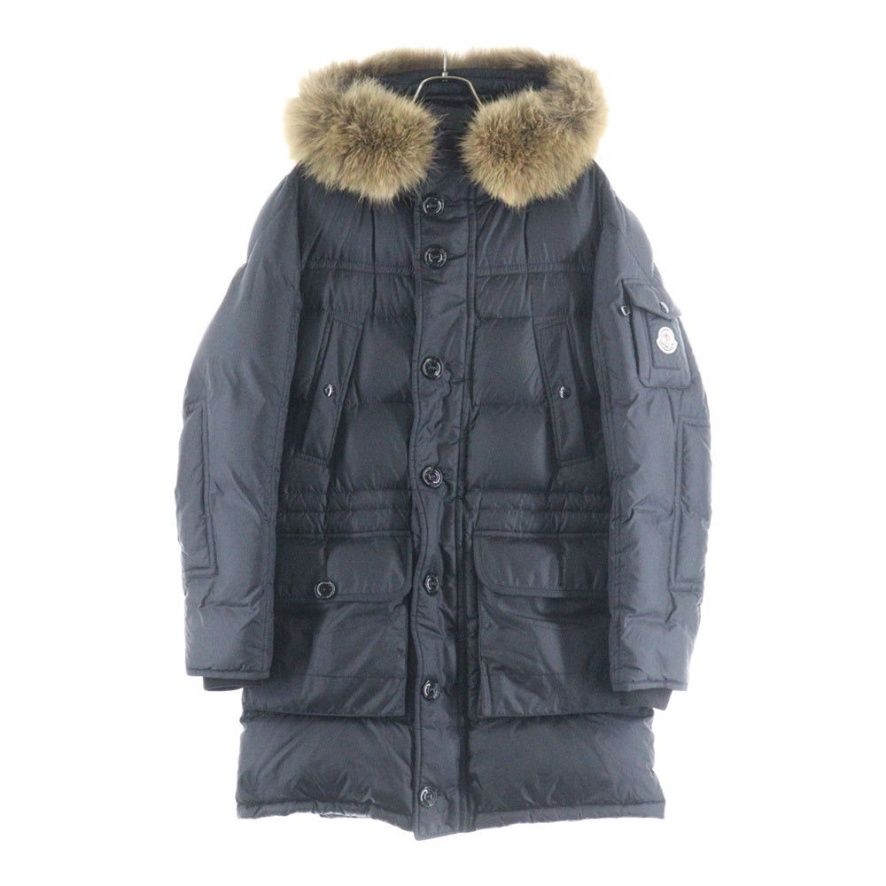 MONCLER モンクレール　AFFTON ダウンコート　コヨーテファー MONCLER モンクレール AFFTON ダウンコート コヨーテファー