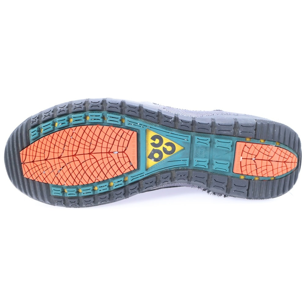 NIKE ACG(ナイキエーシージー) ACG RUCKEL RIDGE BLACK HABANERO RED エーシージー ラックル リッジ ブラック ハバネロ レッド ハイカットスニーカー ブラック US12/30cm AQ9333-002