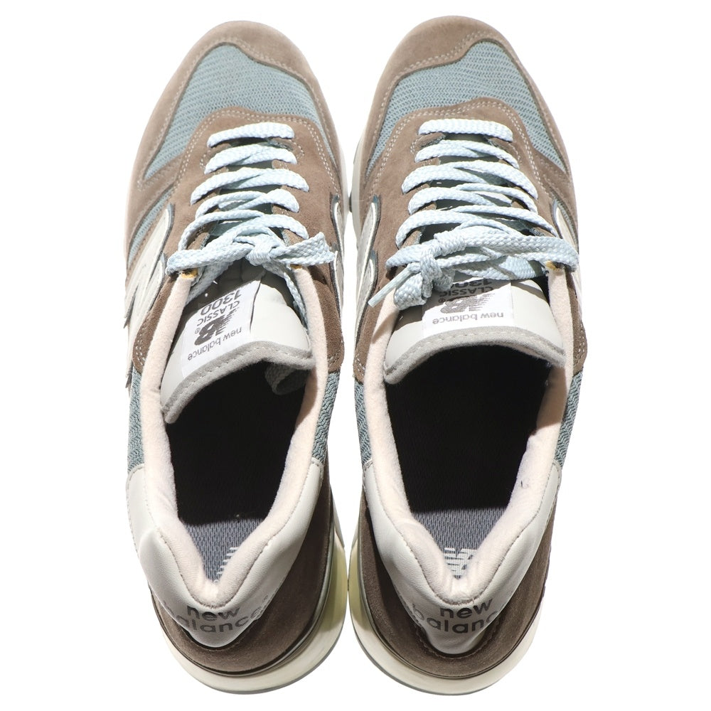New Balance(ニューバランス) M1300CLS USA製 スエード ローカットスニーカー ブラウン/ブルー US10.5/28.5cm