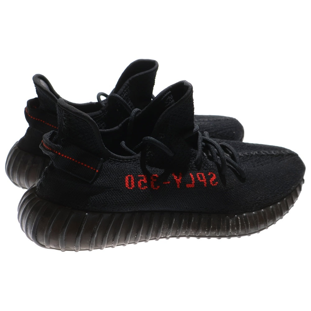 adidas(アディダス) YEEZY BOOST 350 V2 BRED イージーブースト ブレッド ローカットスニーカー ブラック/レッド US12/30cm CP9652