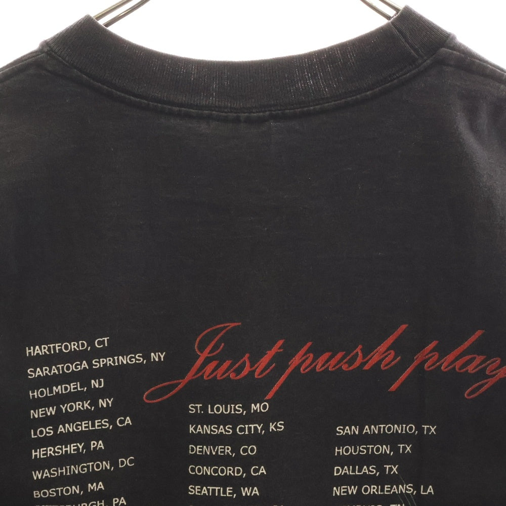 VINTAGE(ヴィンテージ) 00S VINTAGE AERO SMITH 2001 JUST PUSH PLAY TOUR TEE ヴィンテージ エアロスミス ジャストプッシュプレイツアー 空山基 両面プリントTシャツ 半袖クルーネック