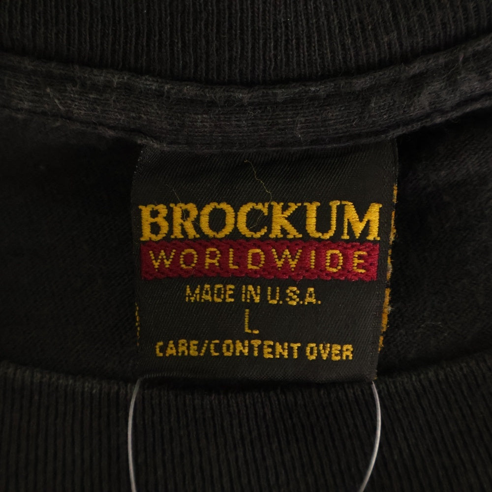 VINTAGE(ヴィンテージ) 90S VINTAGE PINK FLOYD 1994 SUN DIAL TEE ヴィンテージ ピンクフロイド サンダイアル BROCKUMタグ 両面プリントTシャツ 半袖クルーネックカットソー ブラック