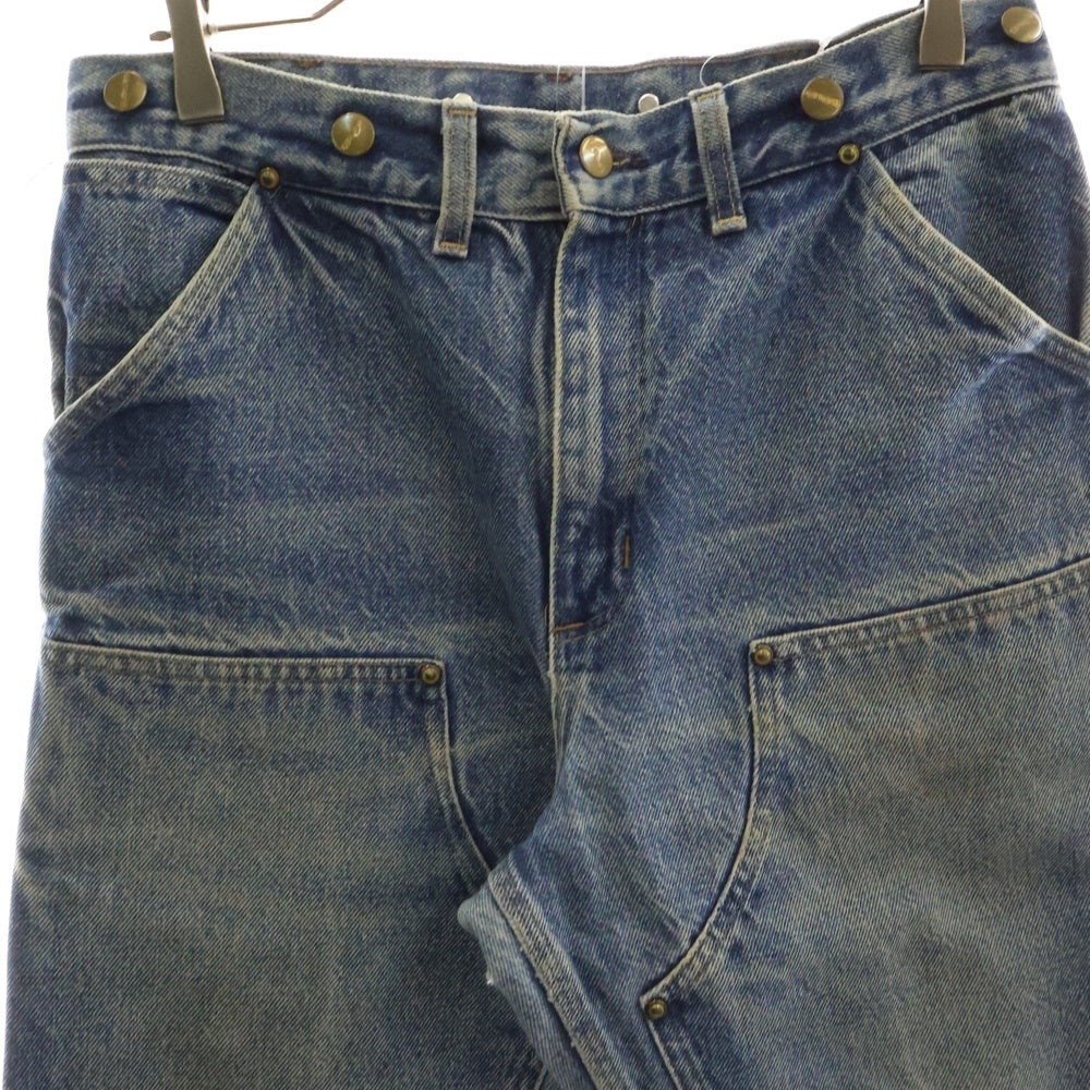 CARHARTT(カーハート) 90S VINTAGE DOUBLE KNEE PAINTER PANTS WITH SUSPENDER ヴィンテージ ダブルニー サス付きデニムペインターパンツ インディゴ WU138