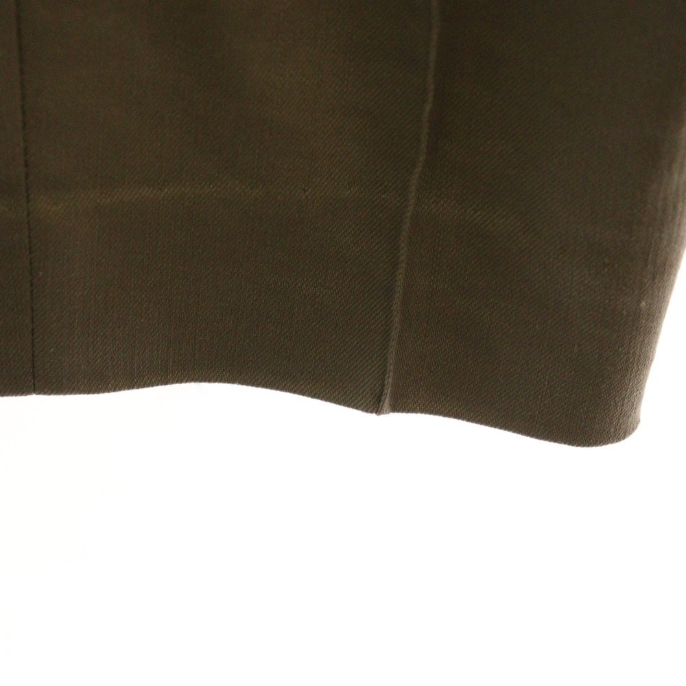 DES PRES(デプレ) レーヨン混 テーパードスラックスパンツ レディース ベージュ 22-04-52-04308