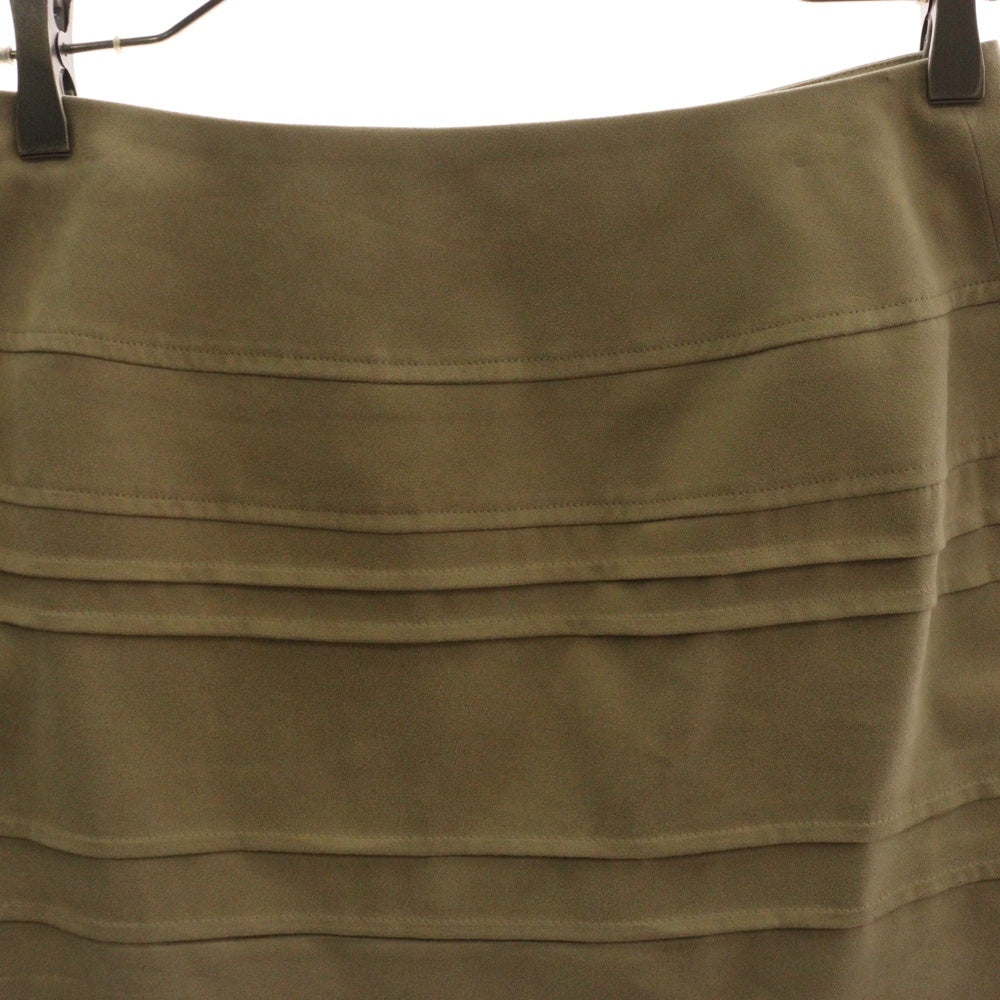 ANAYI(アナイ) スウェード サイドジップスカート レディース ベージュ 11224-20-11-380