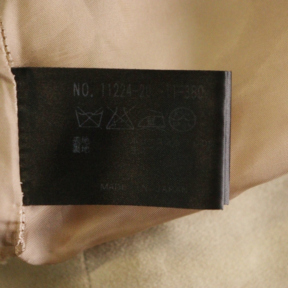 ANAYI(アナイ) スウェード サイドジップスカート レディース ベージュ 11224-20-11-380