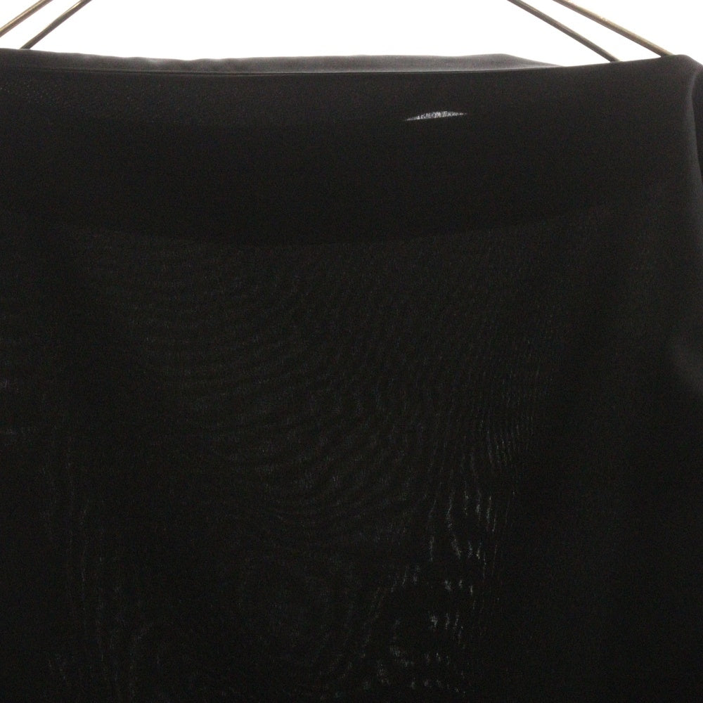 NO BRAND(ノーブランド) GOUT COMMUN (グーコミューン) ラウンドネック長袖Tシャツ カットソー レディース ブラック 1026600015