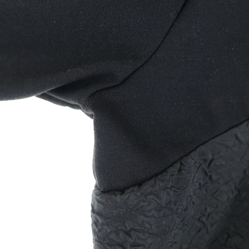 NO BRAND(ノーブランド) AMESUN (アメサン) ポリコットン 長袖ワンピース ドレス レディース ブラック