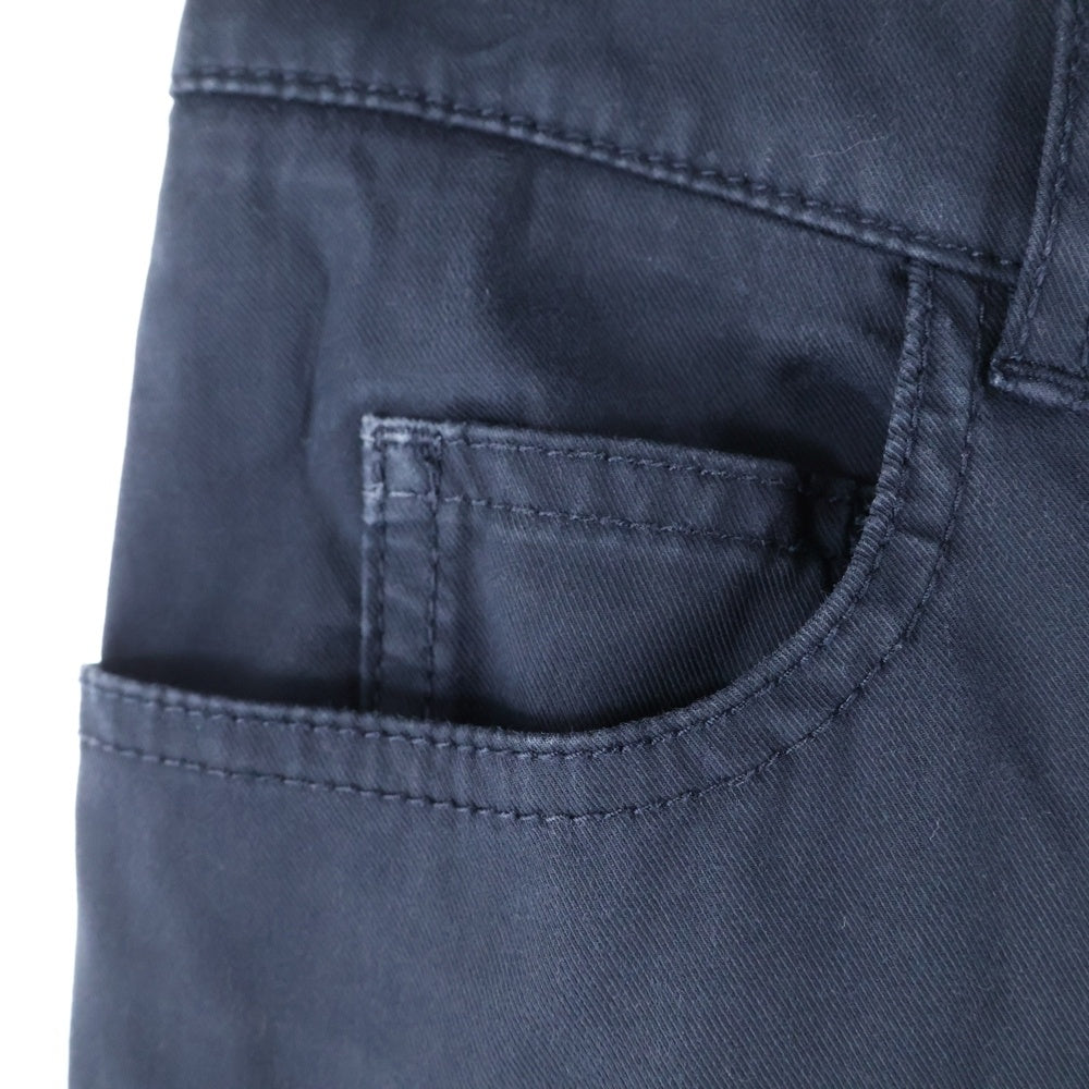 qualite(カリテ) ポリコットン スキニーパンツ レディース ネイビー 32340050023