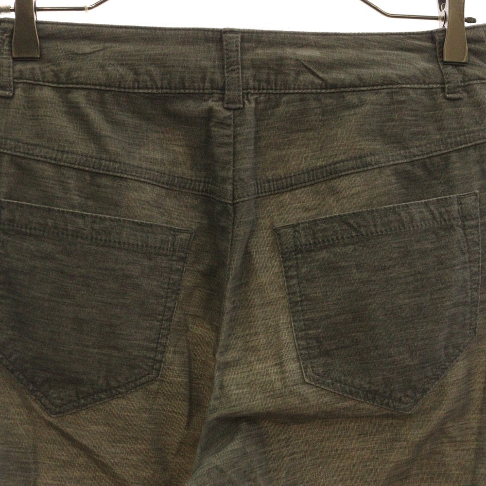 NO BRAND(ノーブランド) QUALITE (カリテ) ポリコットン テーパードスキニーパンツ レディース グレー 32330050025