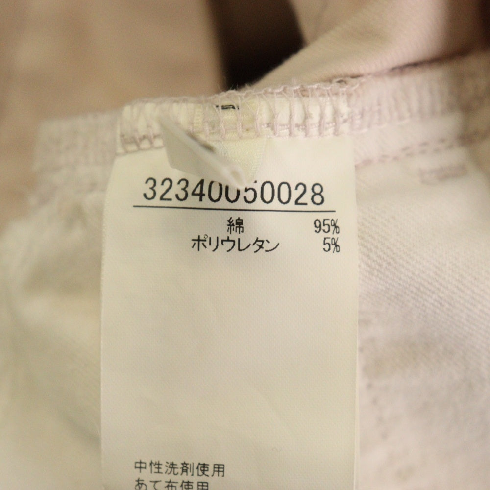 NO BRAND(ノーブランド) QUALITE (カリテ) ポリコットン テーパードスキニーパンツ レディース ピンク 32340050028