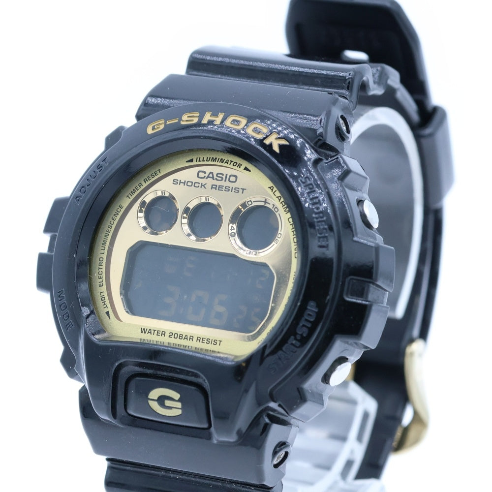 CASIO G-SHOCK(カシオ ジーショック) CRAZY COLORS G-SHOCK クレイジーカラー クオーツ デジタル 腕時計 ブラック/ゴールド DW-6900CB-1JF